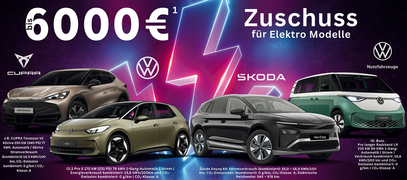 Förderprämie E-Fahrzeug