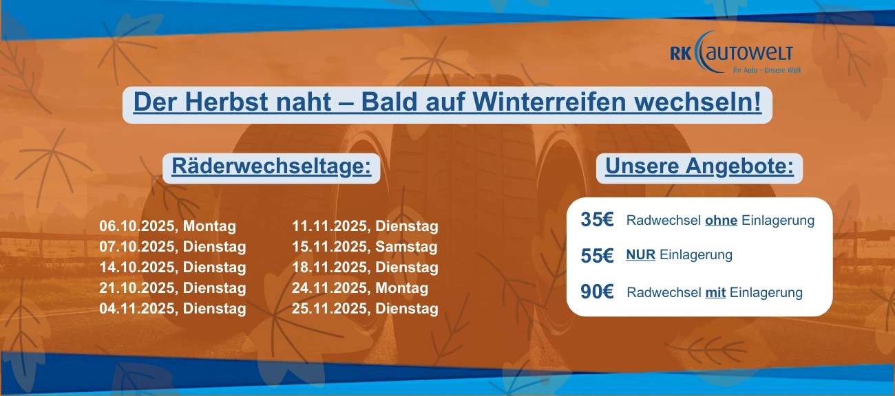 Unsere Räderwechseltage